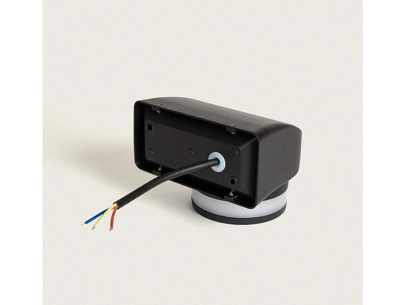 Ledkia Aplique Para Pared-Aplique de Pared Exterior LED 5W Aluminio Superficie Neky Negro
