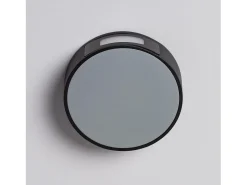 Ledkia Iluminación Exterior-Aplique de Pared Exterior LED 6W Aluminio Crono Gris 3000K Blanco Cálido Negro
