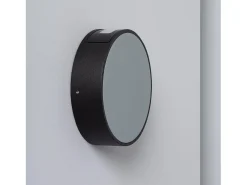 Ledkia Iluminación Exterior-Aplique de Pared Exterior LED 6W Aluminio Crono Gris 3000K Blanco Cálido Negro