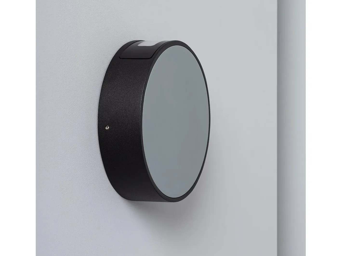 Ledkia Iluminación Exterior-Aplique de Pared Exterior LED 6W Aluminio Crono Gris 3000K Blanco Cálido Negro