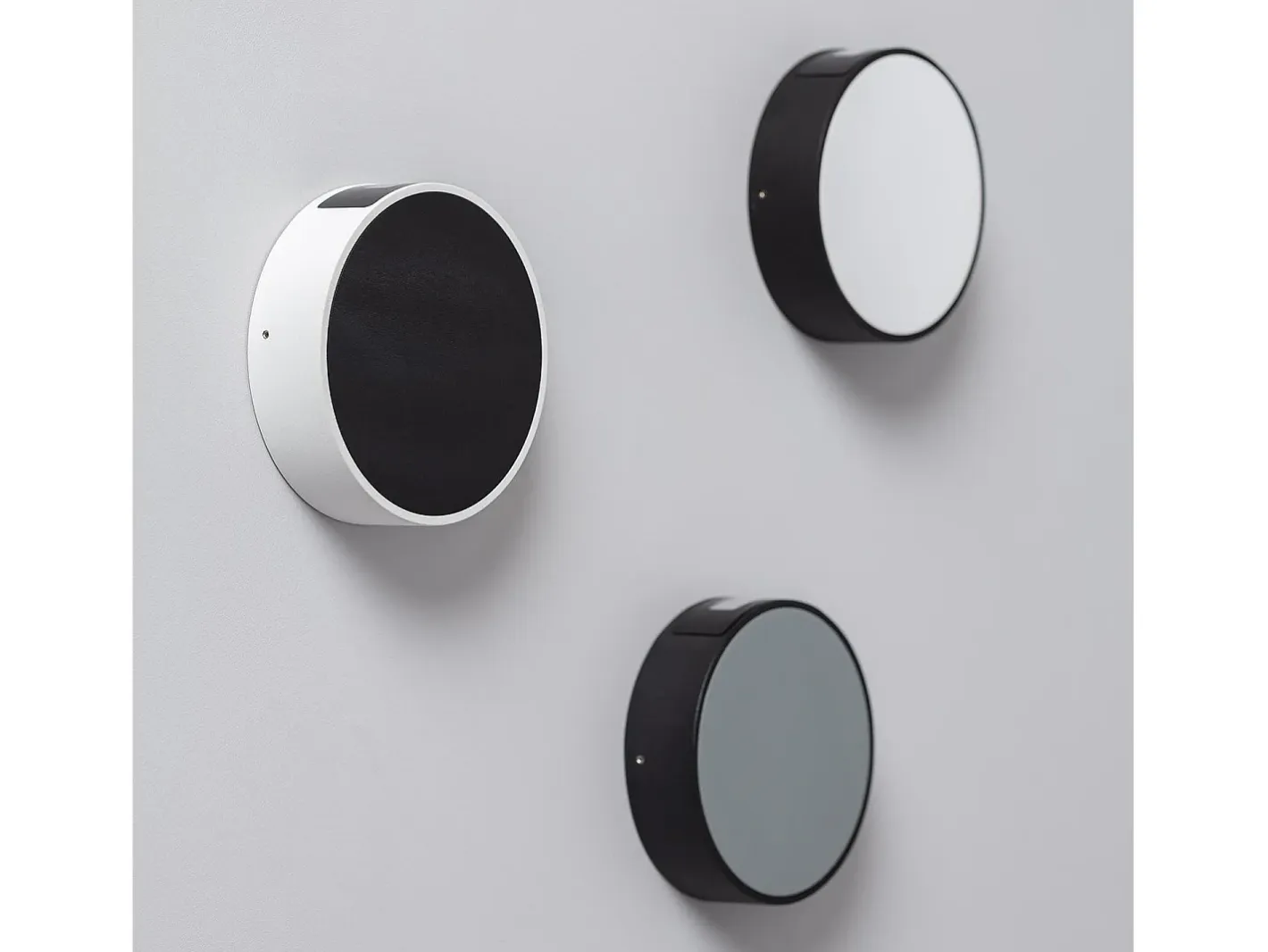Ledkia Iluminación Exterior-Aplique de Pared Exterior LED 6W Aluminio Crono Gris 3000K Blanco Cálido Negro