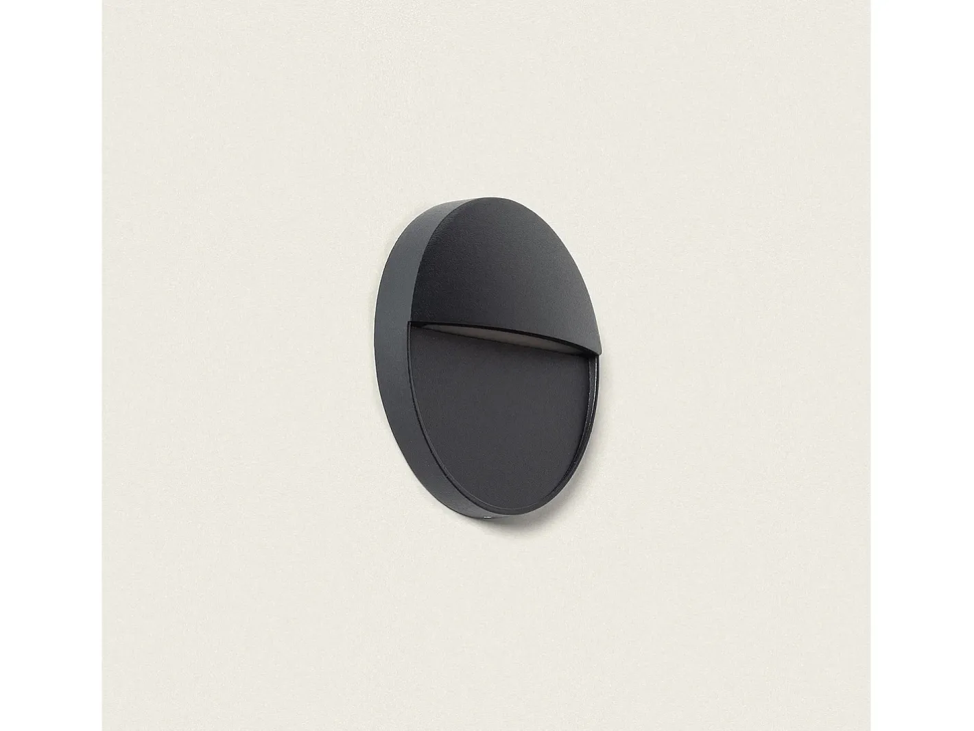 Sale Ledkia Aplique de Pared Exterior LED 3W CCT Seleccionable Superficie Circular Jade Negro