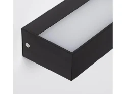 Ledkia Aplique de Pared Exterior LED 9W Iluminación Doble Cara Galeo 6000K Blanco Frío Negro Best