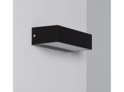 Ledkia Aplique de Pared Exterior LED 9W Iluminación Doble Cara Galeo 6000K Blanco Frío Negro Best
