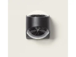 Best Ledkia Aplique de Pared Exterior LED 12W Aluminio Iluminción Doble Cara Adelfa Negro