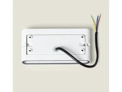 Ledkia Iluminación Exterior-Aplique de Pared Exterior LED 12W Aluminio Rectangular Iluminación Doble Cara Luming 2700K Cálido Blanco