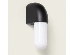 Ledkia Iluminación Exterior-Aplique de Pared Exterior LED 7W Aluminio Anturio Negro