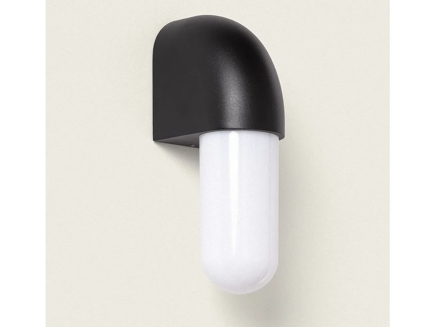 Ledkia Iluminación Exterior-Aplique de Pared Exterior LED 7W Aluminio Anturio Negro