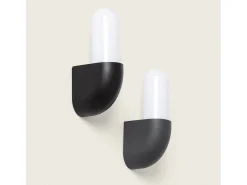 Ledkia Iluminación Exterior-Aplique de Pared Exterior LED 7W Aluminio Anturio Negro