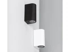 Ledkia Iluminación Exterior-Aplique de Pared Exterior Iluminación Doble Cara Gala Negro
