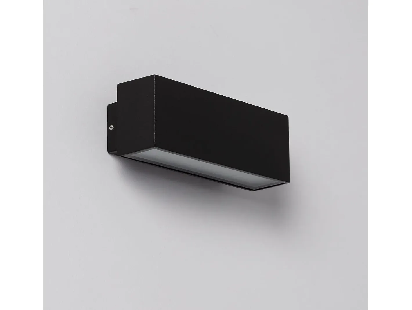 Outlet Ledkia Aplique de Pared Exterior LED 11W Aluminio Iluminación Doble Cara Carinae 4000K Blanco Neutro Negro