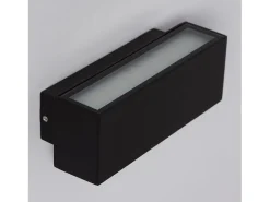 Outlet Ledkia Aplique de Pared Exterior LED 11W Aluminio Iluminación Doble Cara Carinae 4000K Blanco Neutro Negro