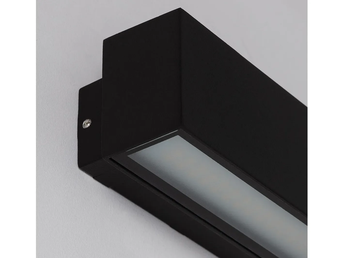 Outlet Ledkia Aplique de Pared Exterior LED 11W Aluminio Iluminación Doble Cara Carinae 4000K Blanco Neutro Negro