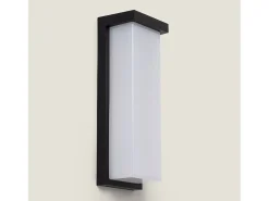 Ledkia Aplique de Pared Exterior LED 22W Aluminio Tyron 4000K Blanco Neutro Negro