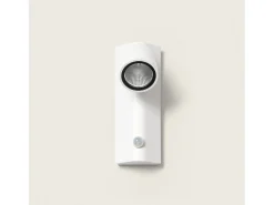 New Ledkia Aplique de Pared Exterior LED 6W Aluminio con Detector de Movimiento Abel Blanco