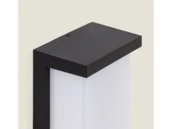 Hot Ledkia Aplique de Pared Exterior LED 16W Aluminio Tyron 4000K Blanco Neutro Negro