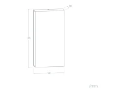 Ledkia Iluminación Exterior-Aplique de Pared Exterior LED 10W Iluminación Doble Cara Rectangular Luming II 4000K Neutro Blanco