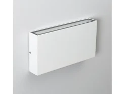 Ledkia Iluminación Exterior-Aplique de Pared Exterior LED 10W Iluminación Doble Cara Rectangular Luming II 4000K Neutro Blanco