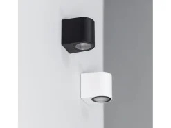 Ledkia Aplique de Pared Exterior Gala Blanco