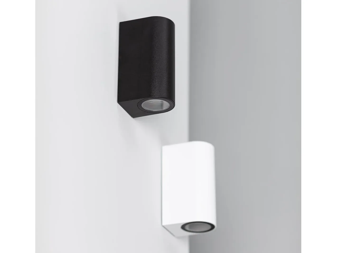 Ledkia Iluminación Exterior-Aplique de Pared Exterior Iluminación Doble Cara Gala Blanco