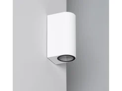 Ledkia Iluminación Exterior-Aplique de Pared Exterior Iluminación Doble Cara Gala Blanco