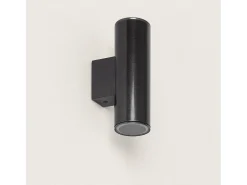 Ledkia Aplique de Pared Exterior Doble Cara Pimlico Antracita Antracita Blanco Best