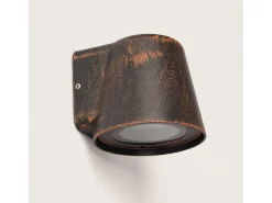 Ledkia Aplique de Pared Exterior Aluminio Darjan Oroco II Wengué Multicolor Outlet