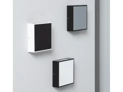 Ledkia Iluminación Exterior-Aplique de Pared Exterior LED 6W de Aluminio Roma 3000K Blanco Cálido Negro