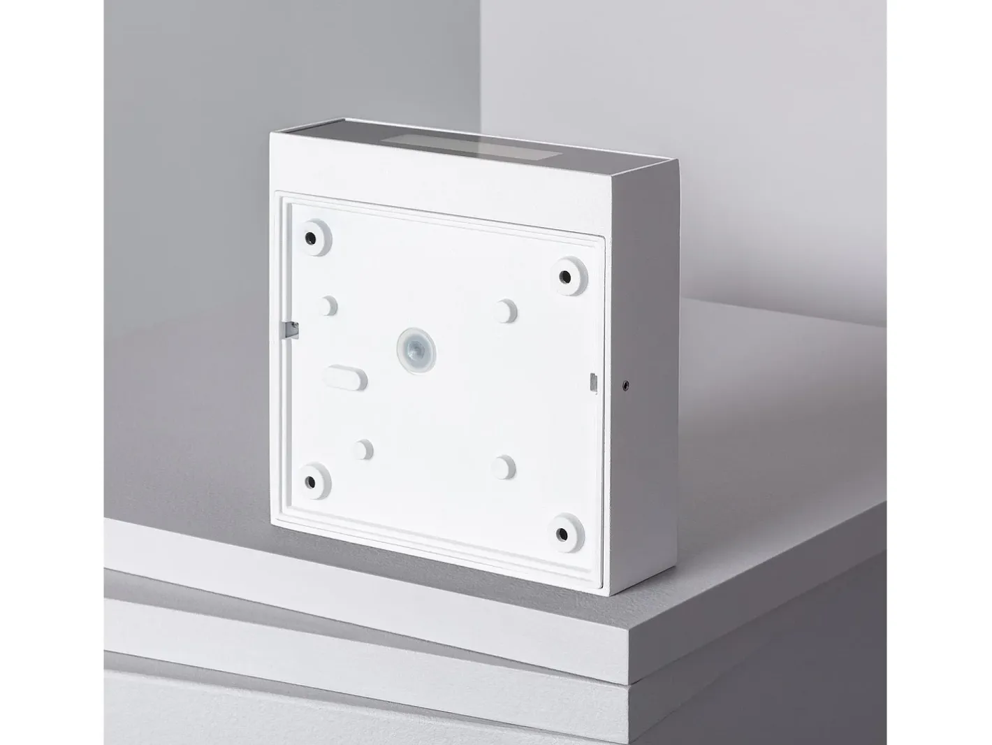 Ledkia Iluminación Exterior-Aplique de Pared Exterior LED 6W de Aluminio Roma 3000K Blanco Cálido Negro