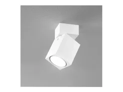 Plafón-Aplique de pared LED cuadrado orientable CONNECT 1xGu10 Perenz Blanco