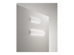 Aplique Para Pared-Aplique de pared LED de 18 W, pintable en yeso mate, 3000 K, 1440 lm, difusor coloreable - Perenz - Blanco