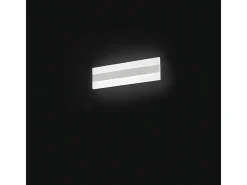 Aplique Para Pared-Aplique de pared LED en metal y plexiglás 25W 35CM 6366 B 4000K Blanco