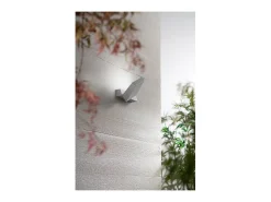 New Aplique de pared LED Giro - 14 W, 3000 K, regulable 340°, 1120 lm, IP54, 15 x 5 x 16 cm, claro - Perenz Gris