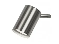 Hot Aplique de pared led modelo Romeo acabado niquel satinado, 8cm(ancho) 63cm (fondo) 12cm(al Gris