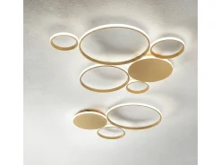 Aplique de pared LED Pois-Gold Amarillo Outlet
