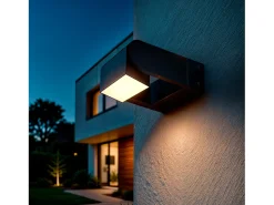 Ledkia Aplique de Pared LED 6W de Aluminio Byum Negro Clearance