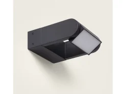 Ledkia Aplique de Pared LED 6W de Aluminio Byum Negro Clearance