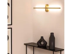 Ledkia Aplique Para Pared-Aplique de Pared LED 11W de Metal InterLight Dorado