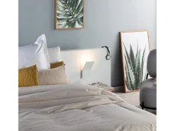 Ledkia Aplique Para Pared-Aplique de Pared LED 6W de Aluminio Lerna 2700K Cálido Blanco