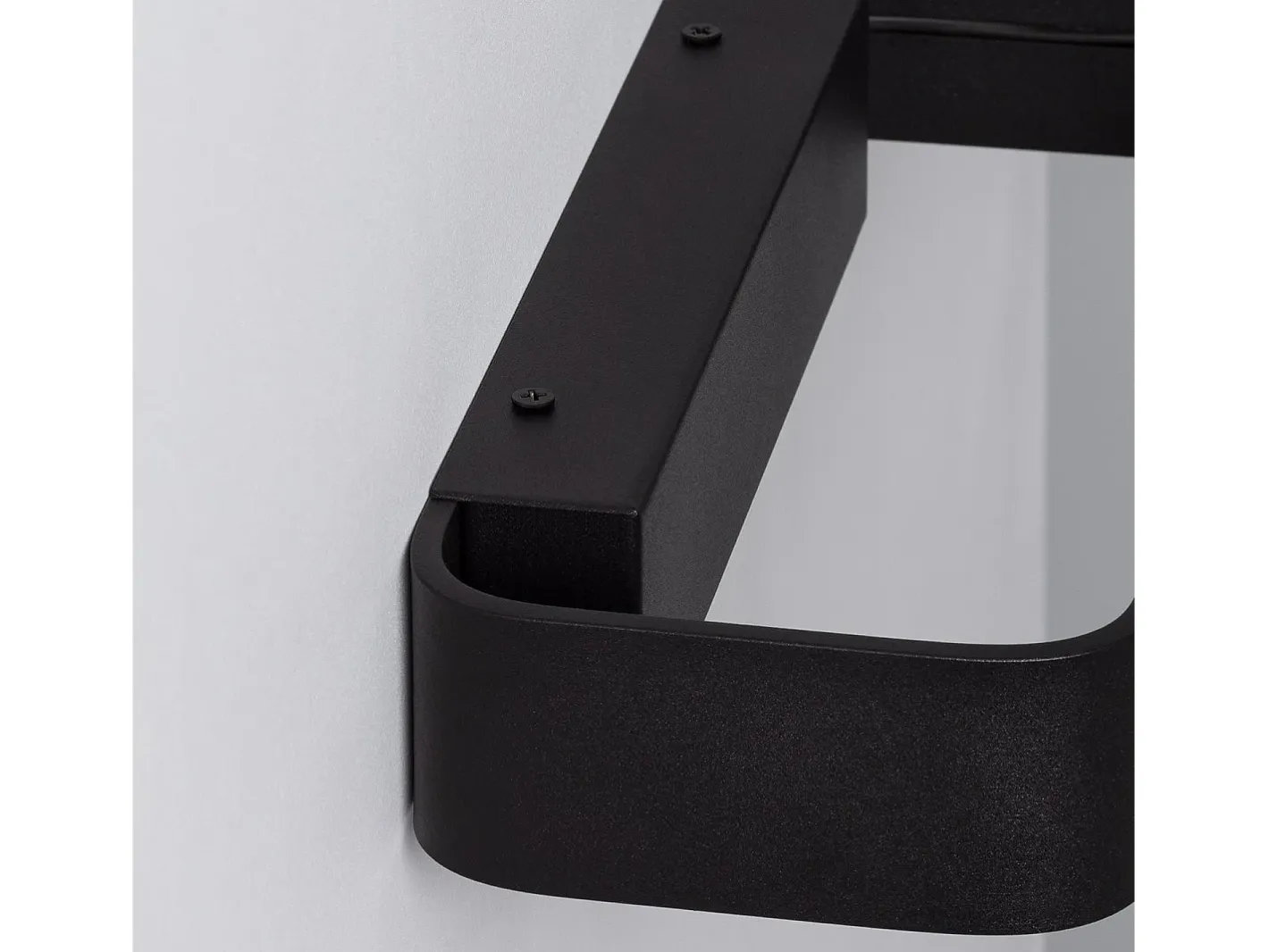 Clearance Ledkia Aplique de Pared LED 9W de Aluminio Deves 2700K Blanco Cálido Negro