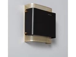 Ledkia Aplique de Pared LED 6W Metal Duchamp Negro Multicolor New