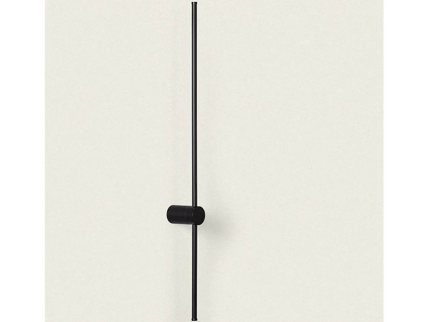 Discount Ledkia Aplique de Pared Lineal LED 15W de Metal Big DeLux Negro