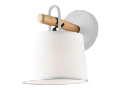 New Aplique de pared modelo Arolas acabado 22 cm(alto) 17 cm(ancho) 21 cm(largo) Blanco