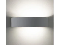 Aplique de pared moderna de yeso minimalista 30cm Tony Blanco New
