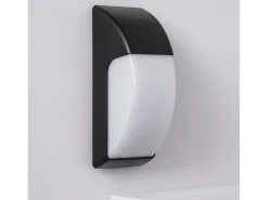 Ledkia Iluminación Exterior-Aplique de Pared para Exterior Titus Negro