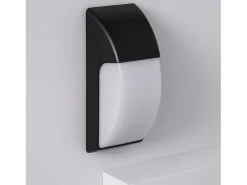 Ledkia Iluminación Exterior-Aplique de Pared para Exterior Titus Negro