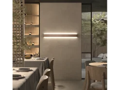 Aplique de pared RETT de estilo moderno - Longitud 12 cm - LED SMD 5W - 450lm -3K - up&down - aluminio - oro mate- IP20 Amarillo Sale