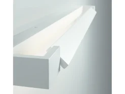 Aplique Para Pared-Aplique de pared TILT estilo moderno - L.60 cm- LED SMD 18W - 2165 lm y 4K 270 grados - aluminio y - IP44 Blanco