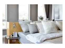 Best Aplique de pared TOSACANA de estilo moderno y versátil - Alt. 14 cm - LED SMD 3W - 200lm y 3k - 90º y 180º - on&off - IP20 - acero y níquel satinado Gris