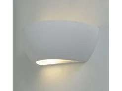 Ledkia Aplique de Pared Yeso Bexley Blanco Best